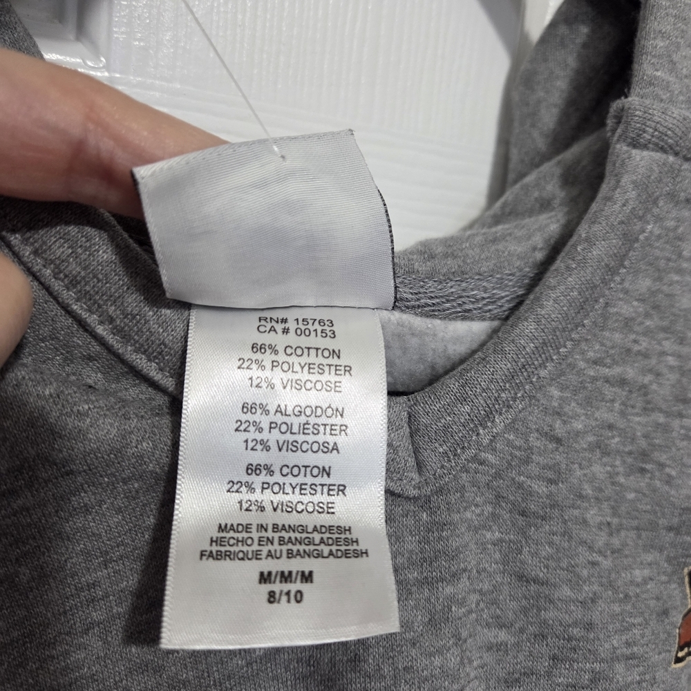NHL Arizona Coyotes Women Heather Gray Hoodie Pullover Sweatshirt Size Medium - Picture 7 of 11